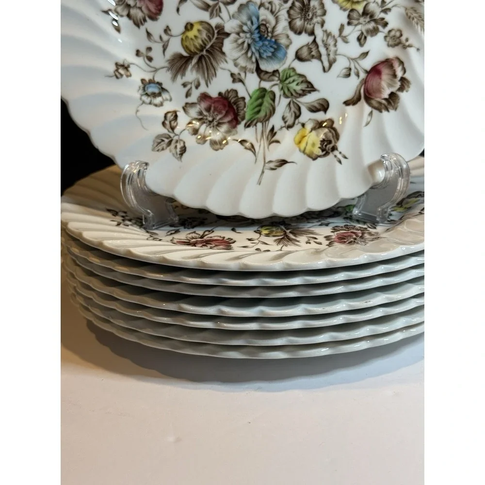 Vintage Johnson Brothers Staffordshire Bouquet 10